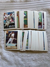 1991 Topps Baseball Card Lot Of 100