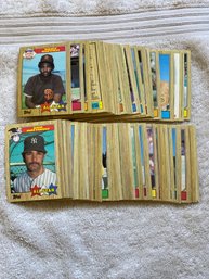 1987 Topps Baseball Card Lot Of 100