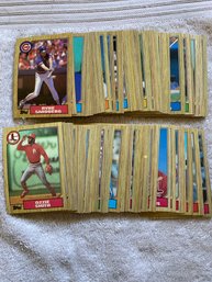 1987 Topps Baseball Card Lot Of 100