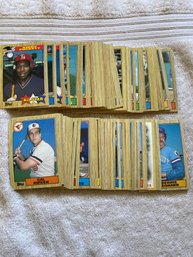 1987 Topps Baseball Card Lot Of 100