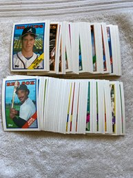 1988 Topps Baseball Card Lot Of 100