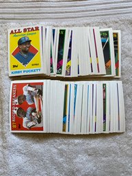 1988 Topps Baseball Card Lot Of 100