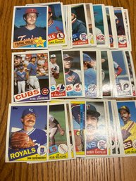 Lot Of (50) 1985 Topps Baseball Cards