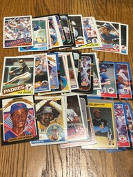 Lot Of (50) 1980sBaseball Cards