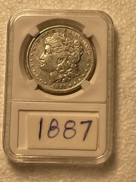 1887 Morgan Dollar