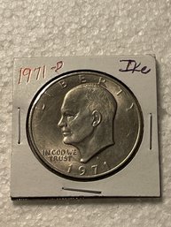 Ike  Dollar 1971 D
