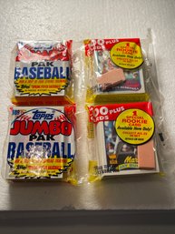 1989 Topps Jumbo Rak - Lot Of 2