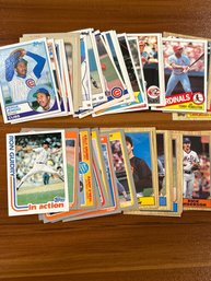 Lot Of (50) 1980s Baseball Cards