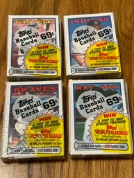 1988 Topps Cello Pack Lot Of 4