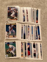 1990 Upper Deck Baseball Card Lot Of 150