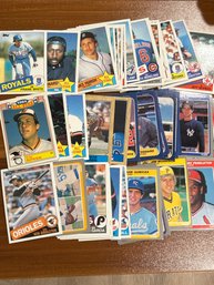 Lot Of (50) 1980s Baseball Cards