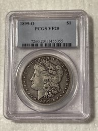 1899 O  Morgan Dollar PCGS VF20