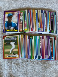 1990 Topps Baseball Card Lot Of 100