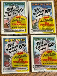 1988 Topps Cello Pack Lot Of 4