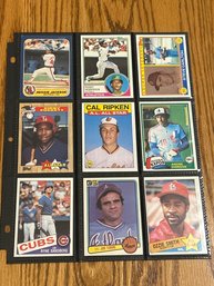 Lot Of (18) 1980s Hall Of Famers!