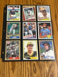 Lot Of (18) 1980s Hall Of Famers!