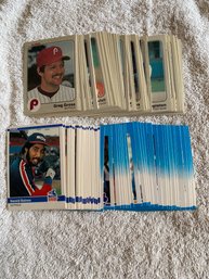 1980s Baseball Card Lot Of 100