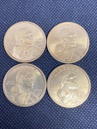 2000 P Sacagawea Dollar Coin Lot Of 4