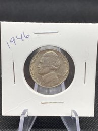 1946 Jefferson Nickel Uncirculated Coin
