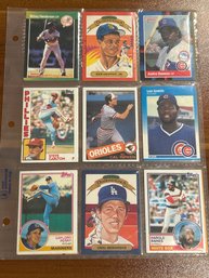 Lot Of (18) 1980s Hall Of Famers!