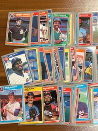Lot Of (50) 1985 Fleer Baseball Cards
