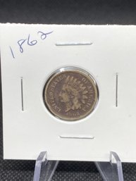 1862 Indian Head Penny