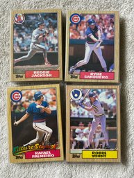 1987 Topps Baseball Bulk Dealer Lots Of 25