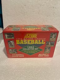 1992 Score Baseball Complete Collector Set FACTORY SEALED 910 Cards MLB