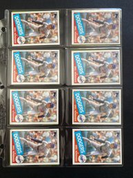 1985 Topps Orel Hershiser Baseball Card Lot Of 16