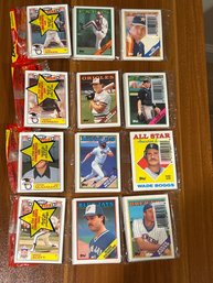 Lot Of (4) 1988 Topps Unopened Rak Paks