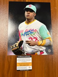 Juan Soto Autographed Photo W/COA