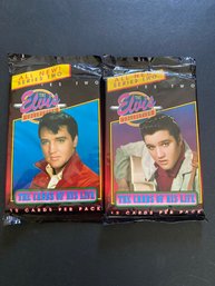 Elvis Wax Pack Lot Of 2