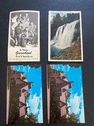 Vintage Post Card Lot Of 4