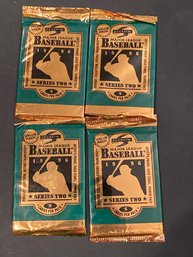 1996 SCORE Baseball Series 2-HOBBY Exclusive FACTORY SEALED 10 CARDS PER PACK Baseball Pack Lot Of 4