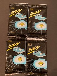 1993 Indy Series 1 Pack Lot Of 4