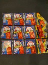 1988 Fleer Rack Pack Lot Of 3