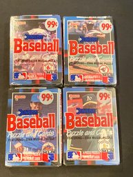 1988 Donruss Cello Packs Lot Of 4