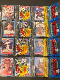 1988 Donruss RackPack Lot Of 4