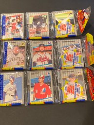 1989 Fleer Rack Pack Lot Of 3. Griffey JR Rookie?