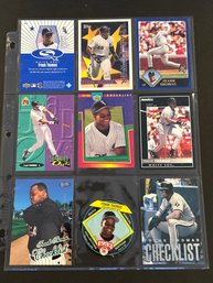 Frank Thomas Lot Of 9 Cards