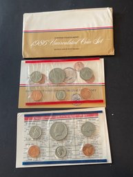 1986 Uncirculated Proof Set