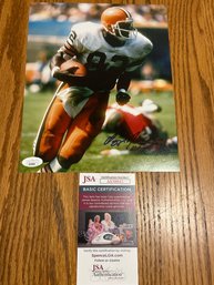 Ozzie Newsome Autographed Photo W/COA