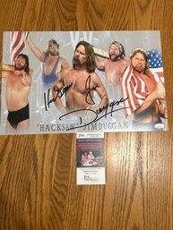 Hacksaw Jim Duggan  Autographed Photo W/COA