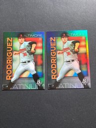 Bowman Grayson Rodriguez Lot Of 2