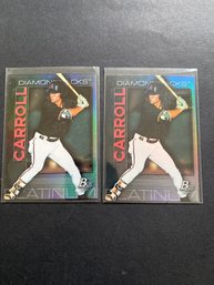 Bowman Corbin Carroll Lot Of 2