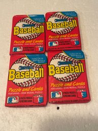 1988 Donruss Baseball Wax Packs Unopened