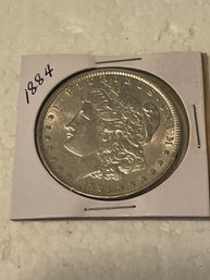 Morgan Silver Dollar 1884