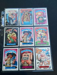 Garbage Pail Kids Card Lot Of 18