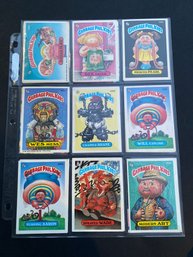 Garbage Pail Kids Card Lot Of 18