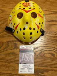 Friday The 13th Jason Actor Signed Mask With COA